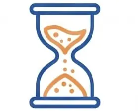 reloj arena icono
